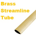 K&S Engineering Brass Streamline Tube